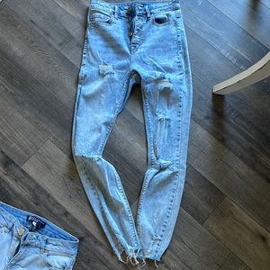 EUC fashion nova 0 jeans